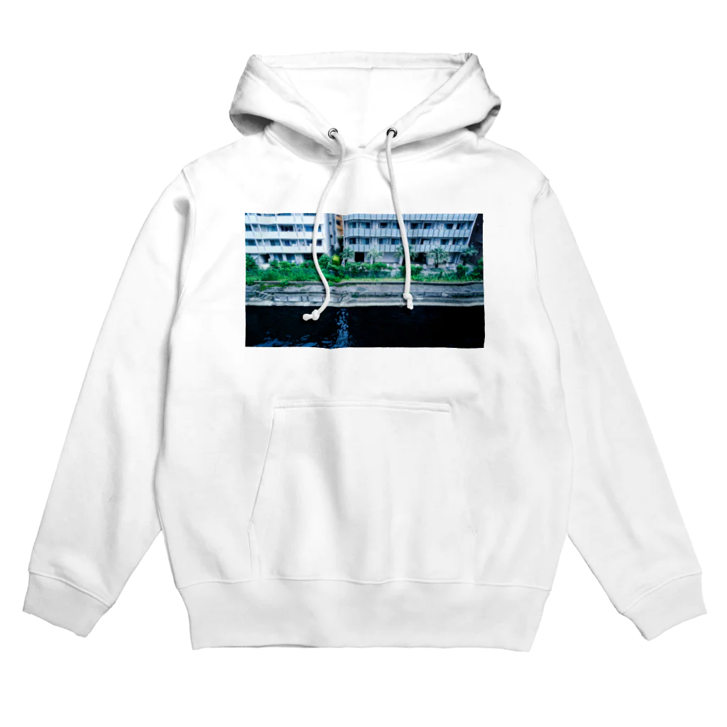 海市堂のRIVERSIDE Hoodie