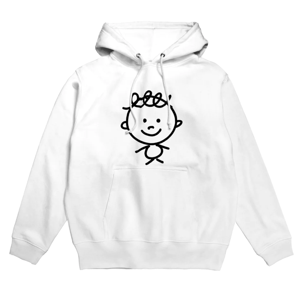 いのすけの天パベイビー Hoodie