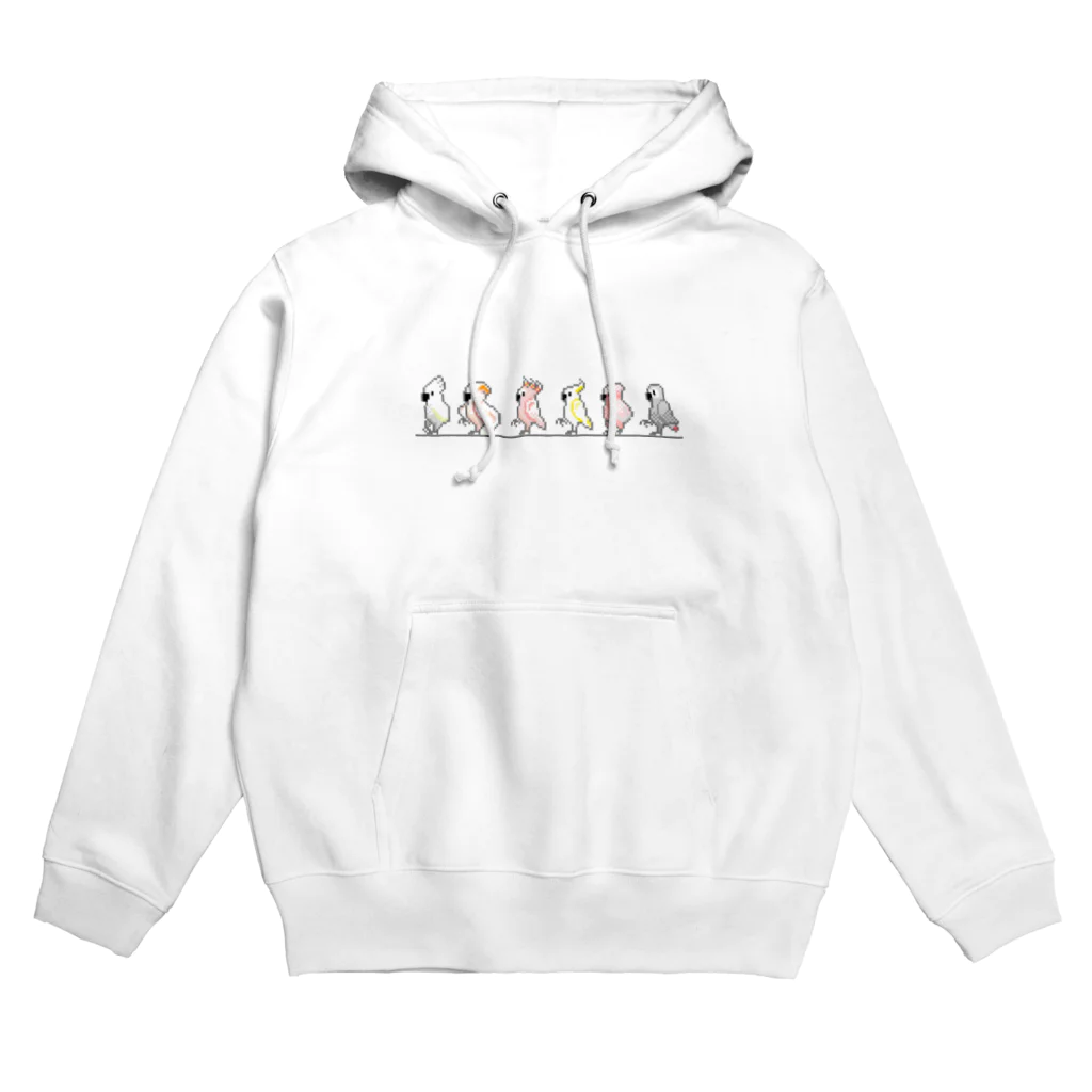 ソケットれんちのキバタンDOT Hoodie