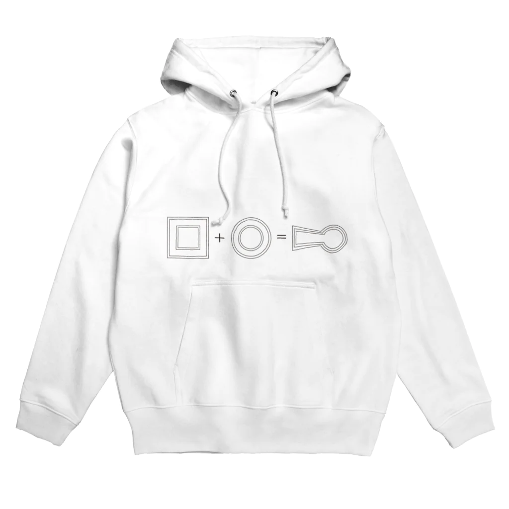 はにわ屋高床支店の方墳＋円墳＝前方後円墳 Hoodie