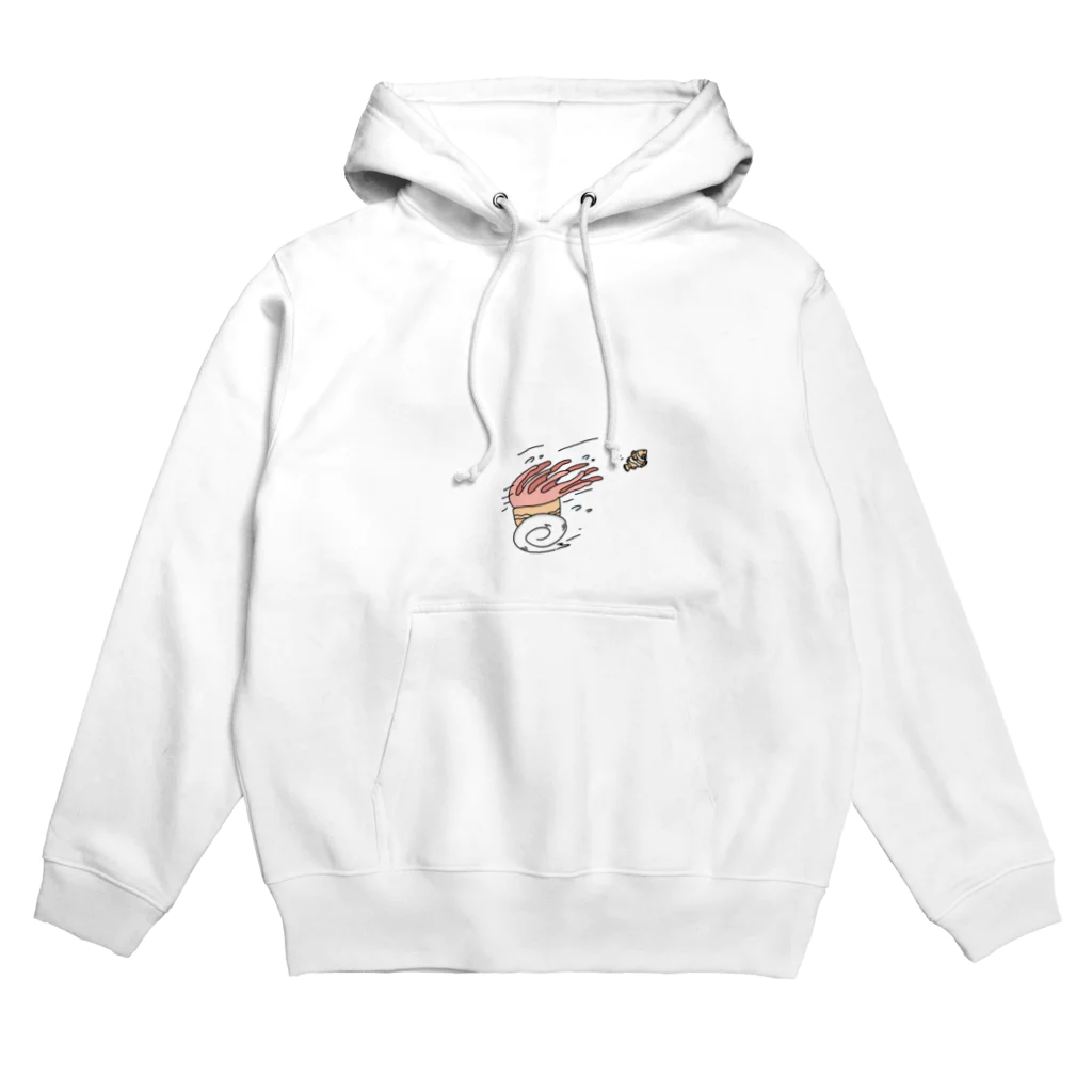 サカナカガワ/サカナショップの急ぐ×イソギンチャク=急ギンチャク Hoodie