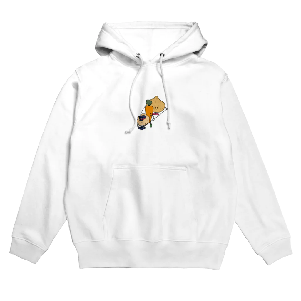 chanuの畑発カレー行き Hoodie