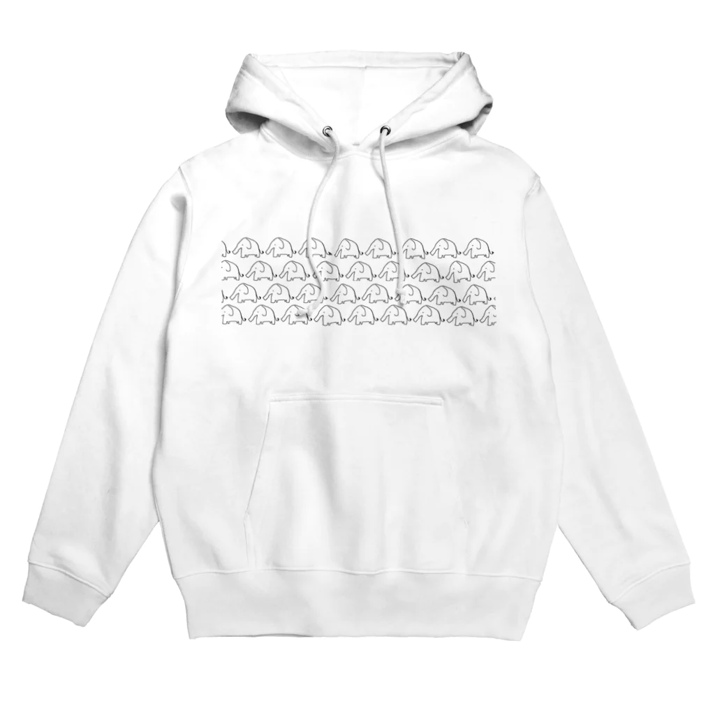 いぬぴぴのゾウゾウゾウゾウゾウ Hoodie