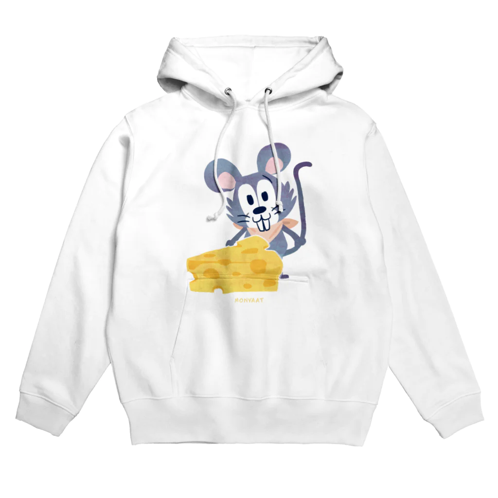 イラスト MONYAAT のチーズはここに！　　 Hoodie