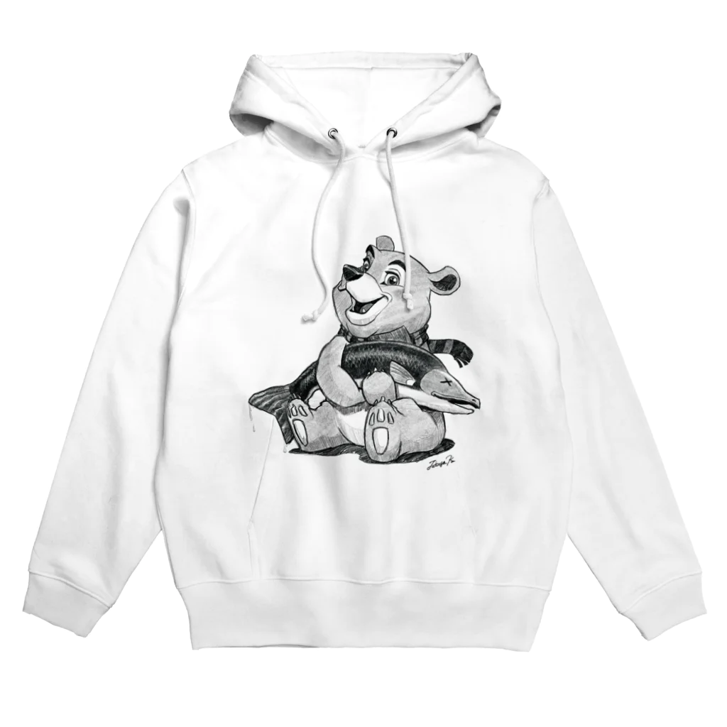 Tatsuya Artistのバーニーベア Hoodie