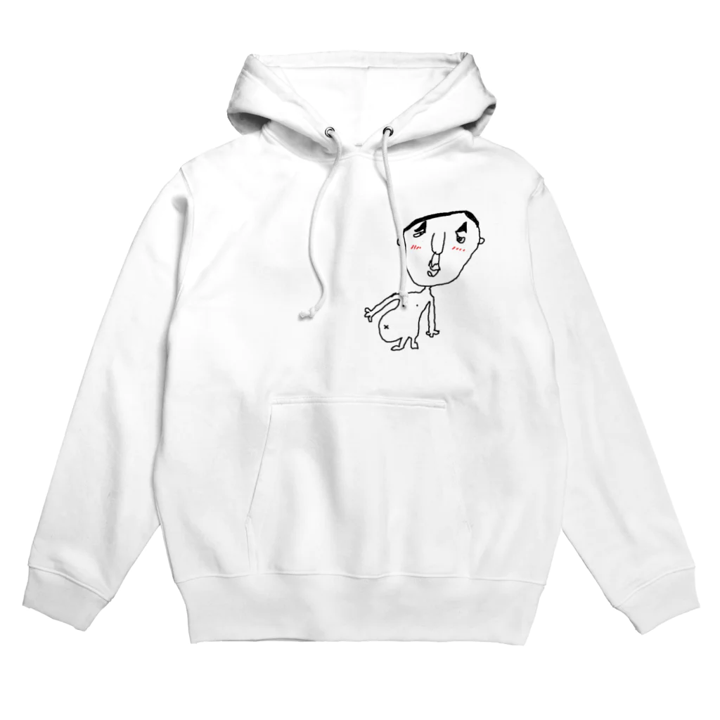 ディーセント・ワーク商店（人間らしい働き甲斐のある仕事）の中年のトリプルスリー Hoodie