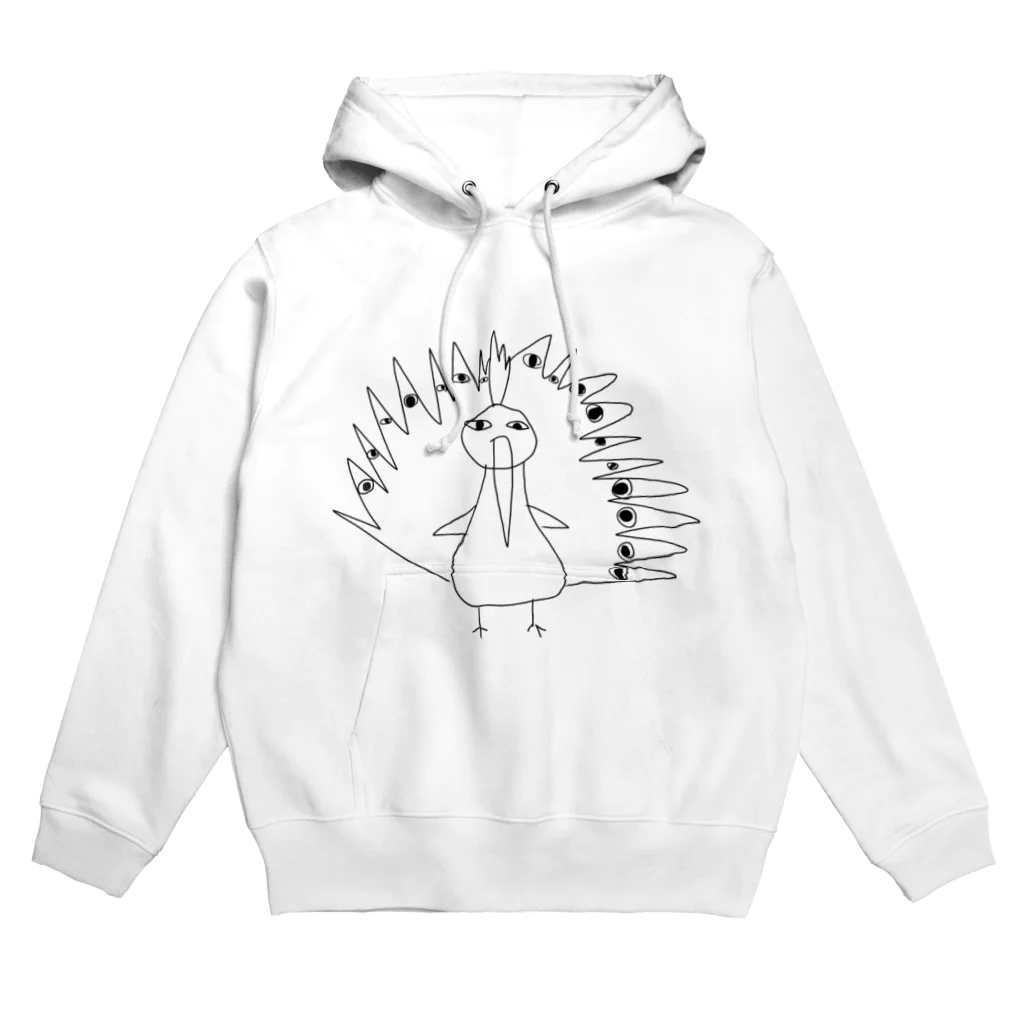 錆沼メルティーの孔雀 Hoodie