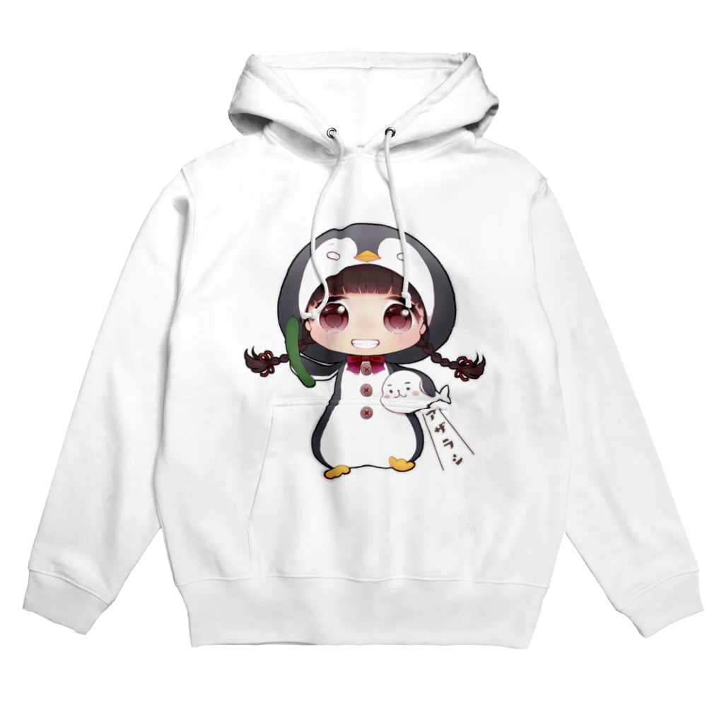 シロクマ帝国グッズ支店のペンギンとアザラシ Hoodie