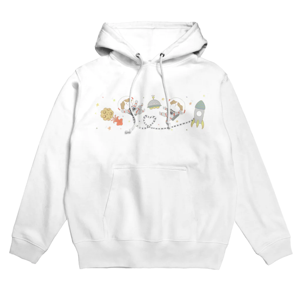 daizu7102の宇宙遊泳シリーズ Hoodie