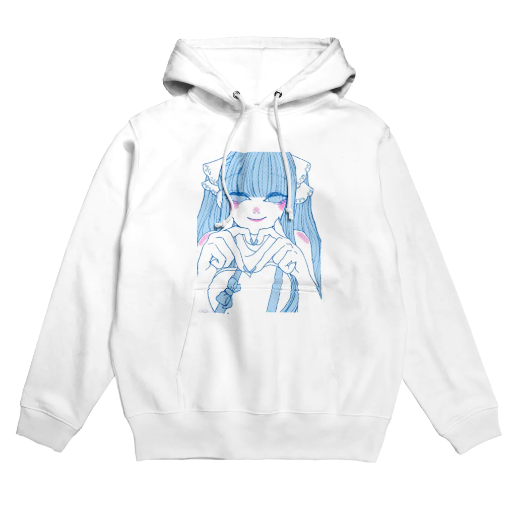 rn_clockの天使ふりる(白) Hoodie