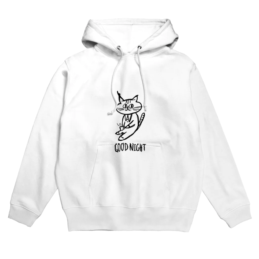 猫(gnp)の珈琲にうるさい猫 Hoodie