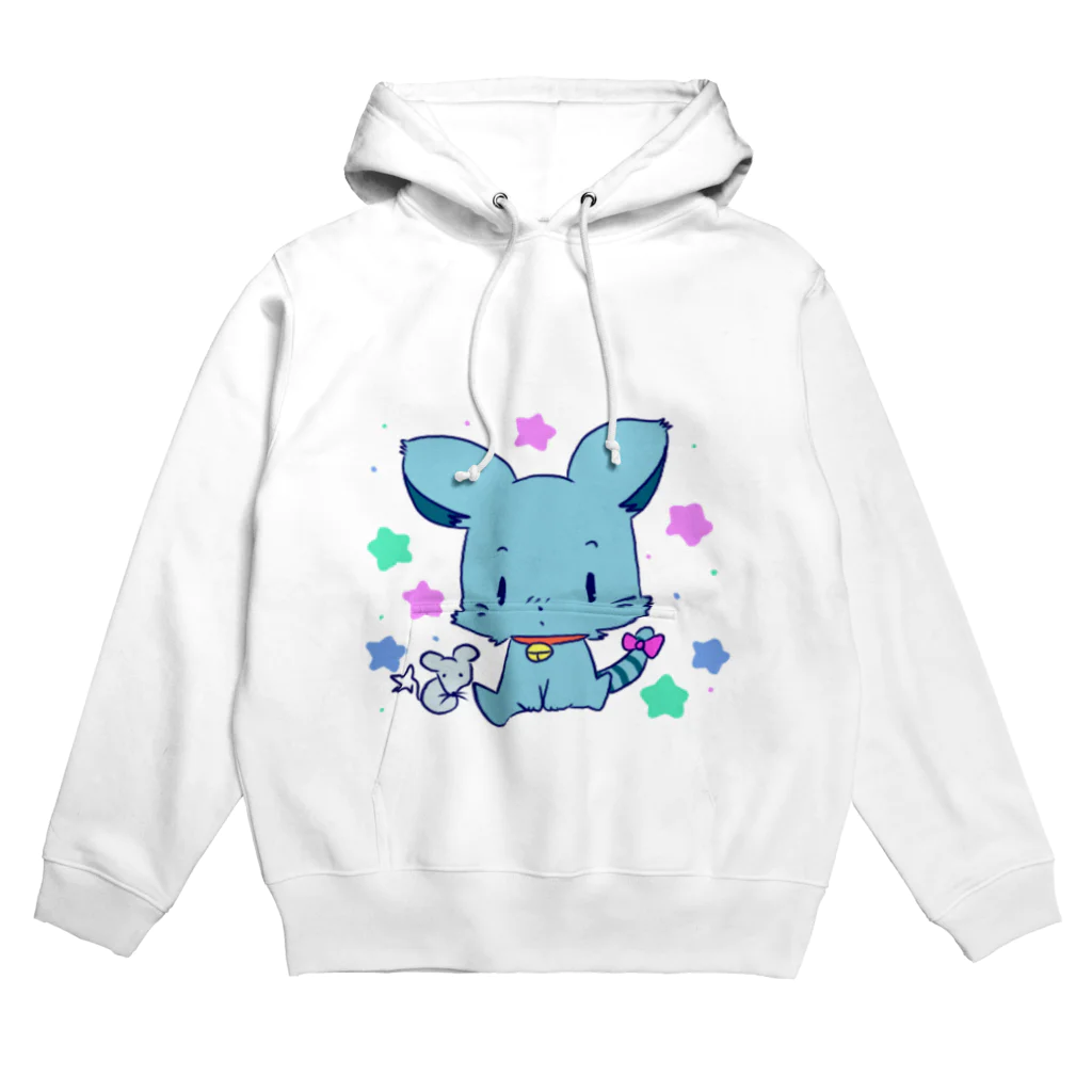 よぴ屋の青ペットくん Hoodie