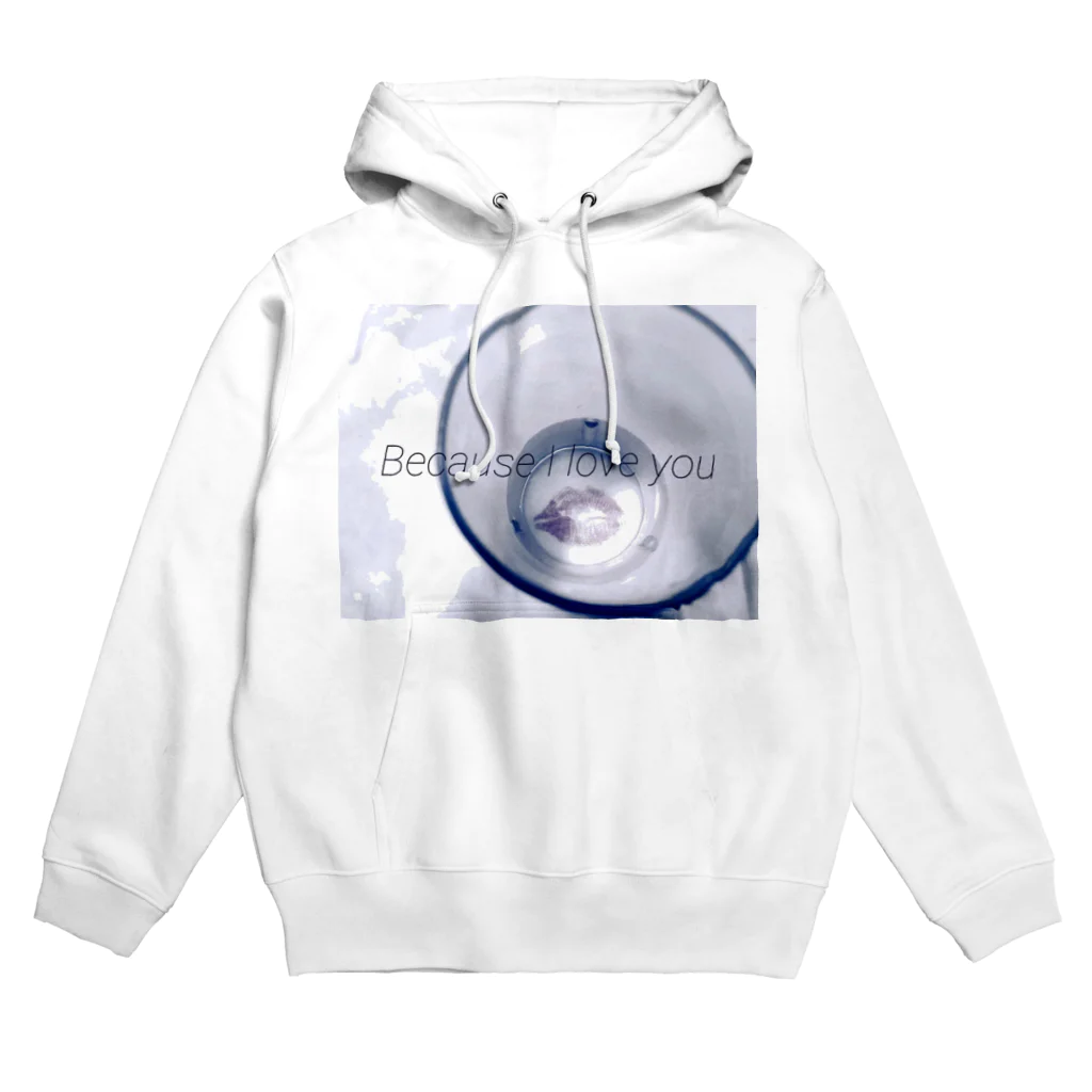 やもこのBecauseI LOVEYou Hoodie