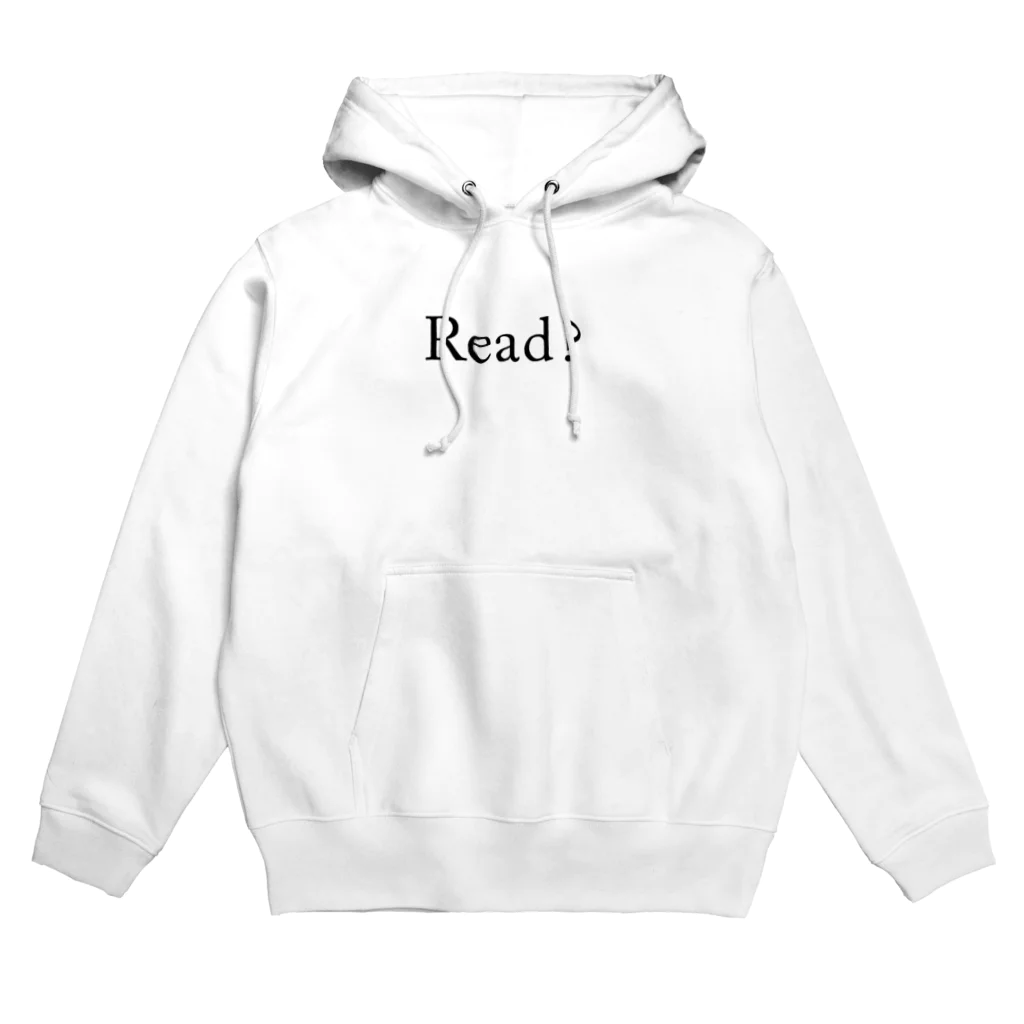 Readable thingsのRead ? (serif) パーカー