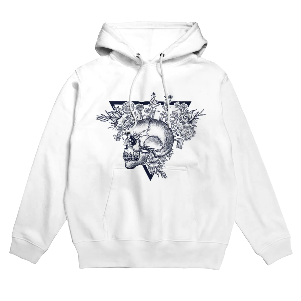 レッドムーンのドクロ様 Hoodie