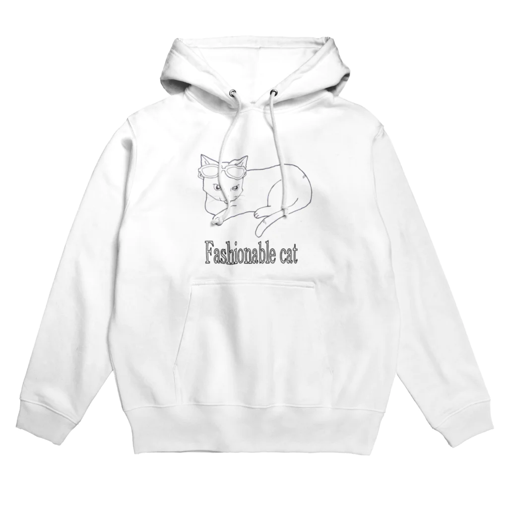 小倉猫茶家☆ねこ神様の副業ショップのおしゃれキャットまっしゅ Hoodie