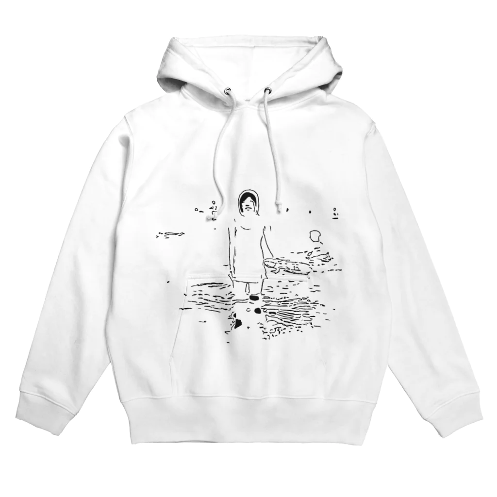 ももやさんの海から来ました Hoodie