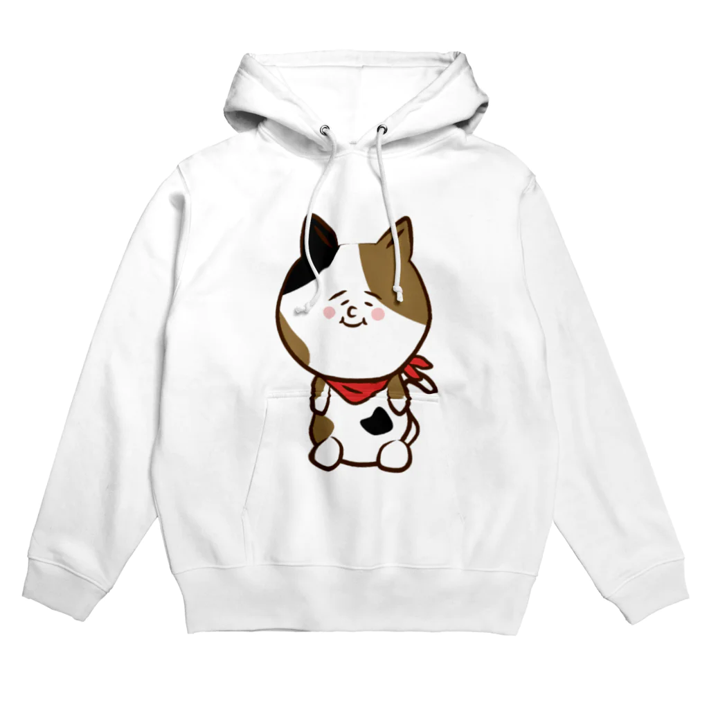 ゆるいおもち屋のゆるいねこさん(カラー) Hoodie