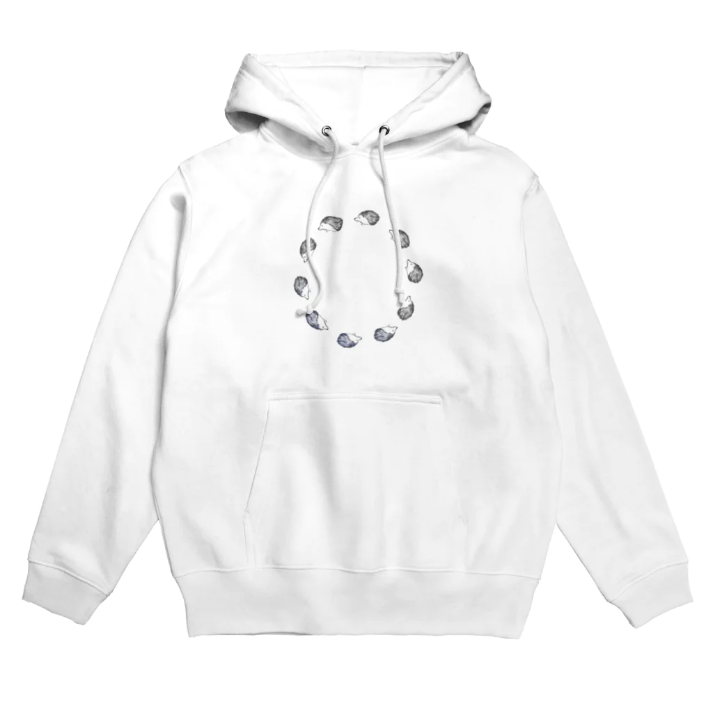 ジャラシウスのぐるぐるハリネズミ Hoodie