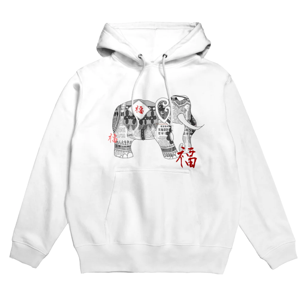 Moonの社会派チャイナ Hoodie