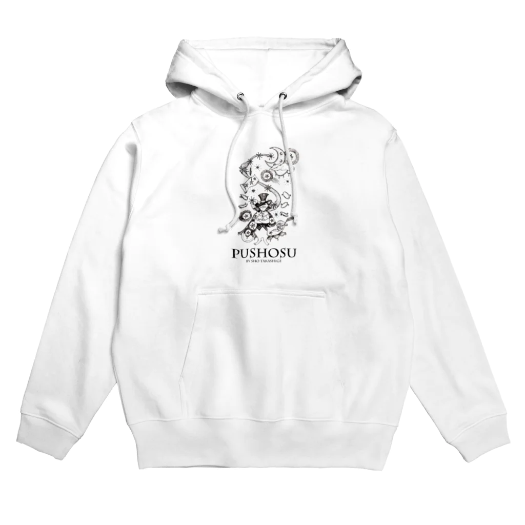 高重翔/PUSHOSUのPUSHOSU（ロゴ） Hoodie