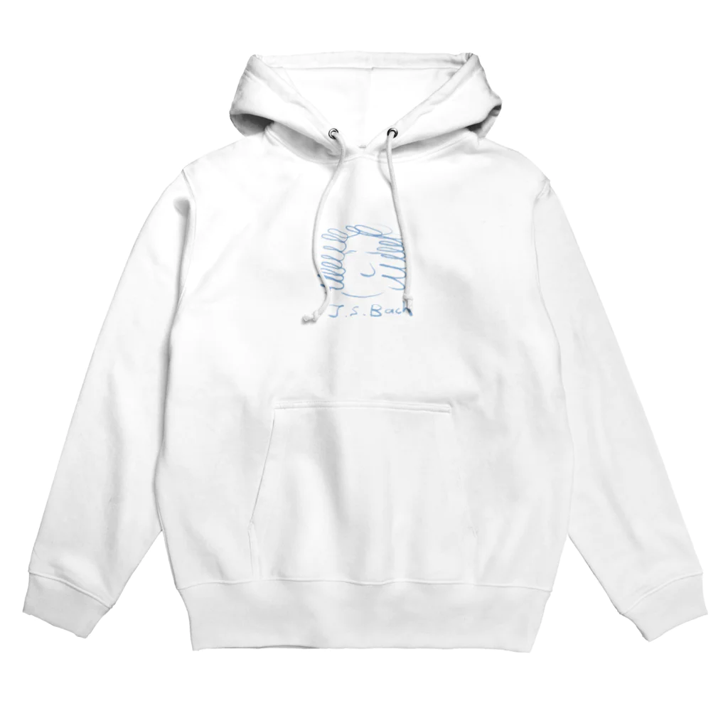 OSHIYOMANのバッハ　J.S.Bach Hoodie