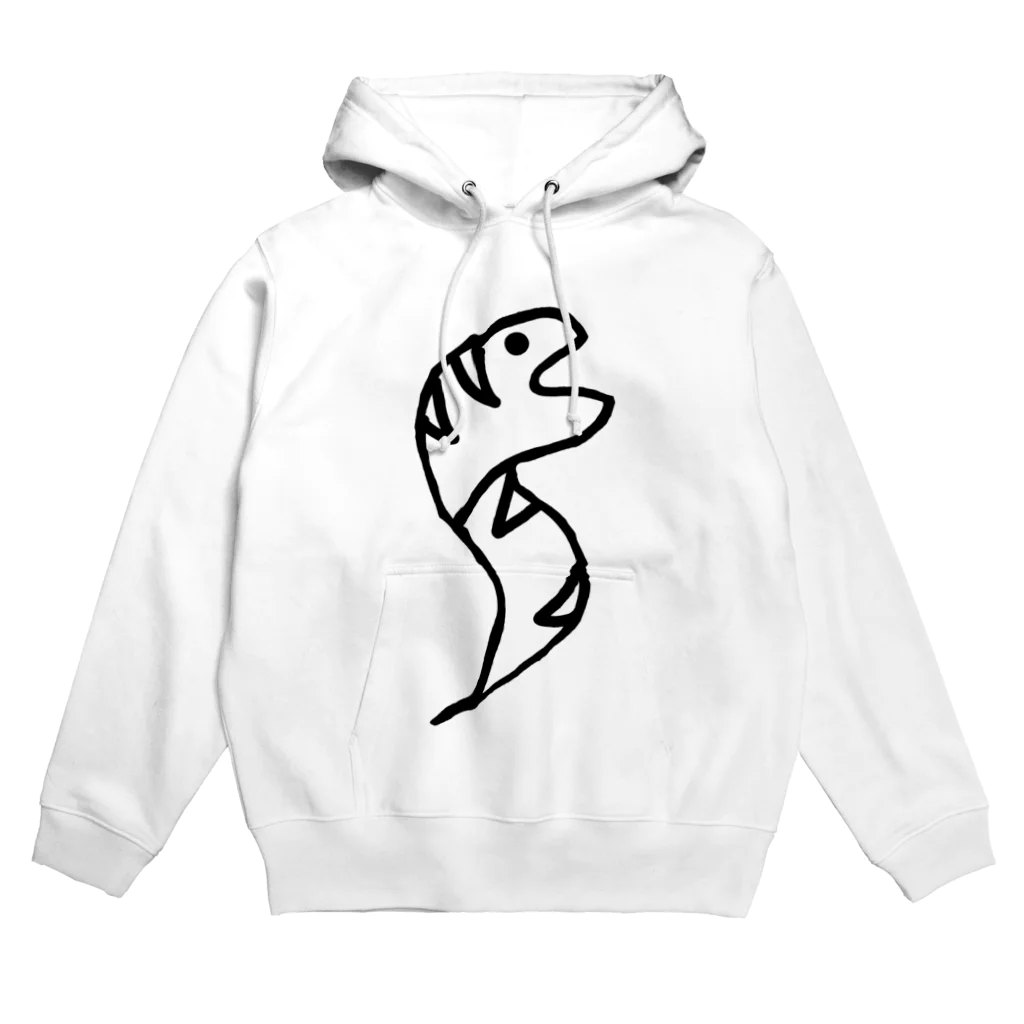 草原で走りたいの小さなウツボさん Hoodie