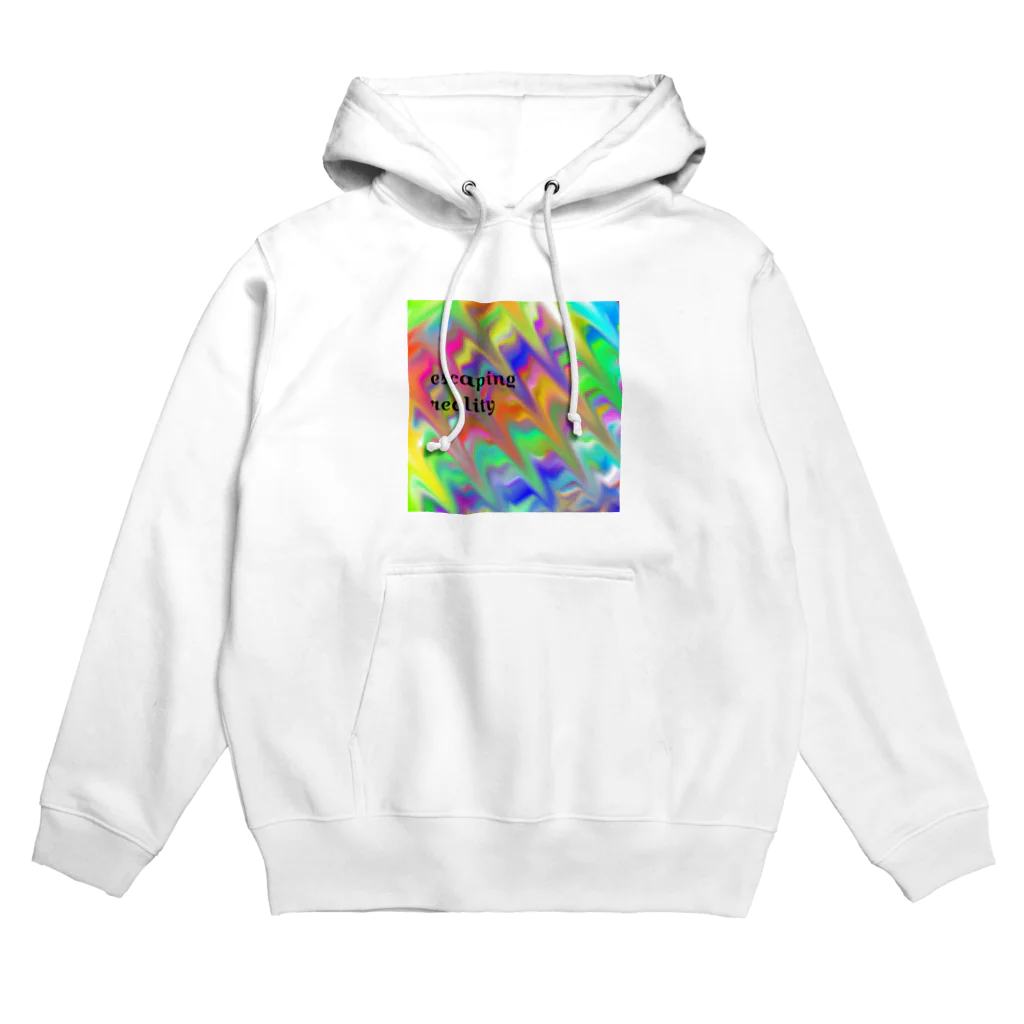 Purple Pearlのescaping reality Hoodie