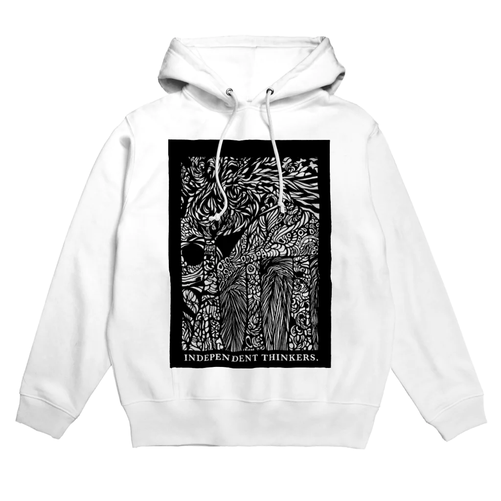 Independent thinkers.の邪悪の三塔 Hoodie