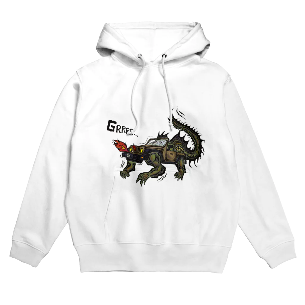 SAGO-PESHIROの4WD-DRAGON Hoodie