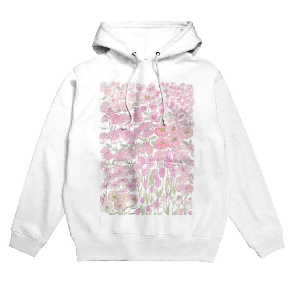 ℂ𝕙𝕚𝕟𝕒𝕥𝕤𝕦 ℍ𝕚𝕘𝕒𝕤𝕙𝕚 東ちなつのgarden dream /pink Hoodie