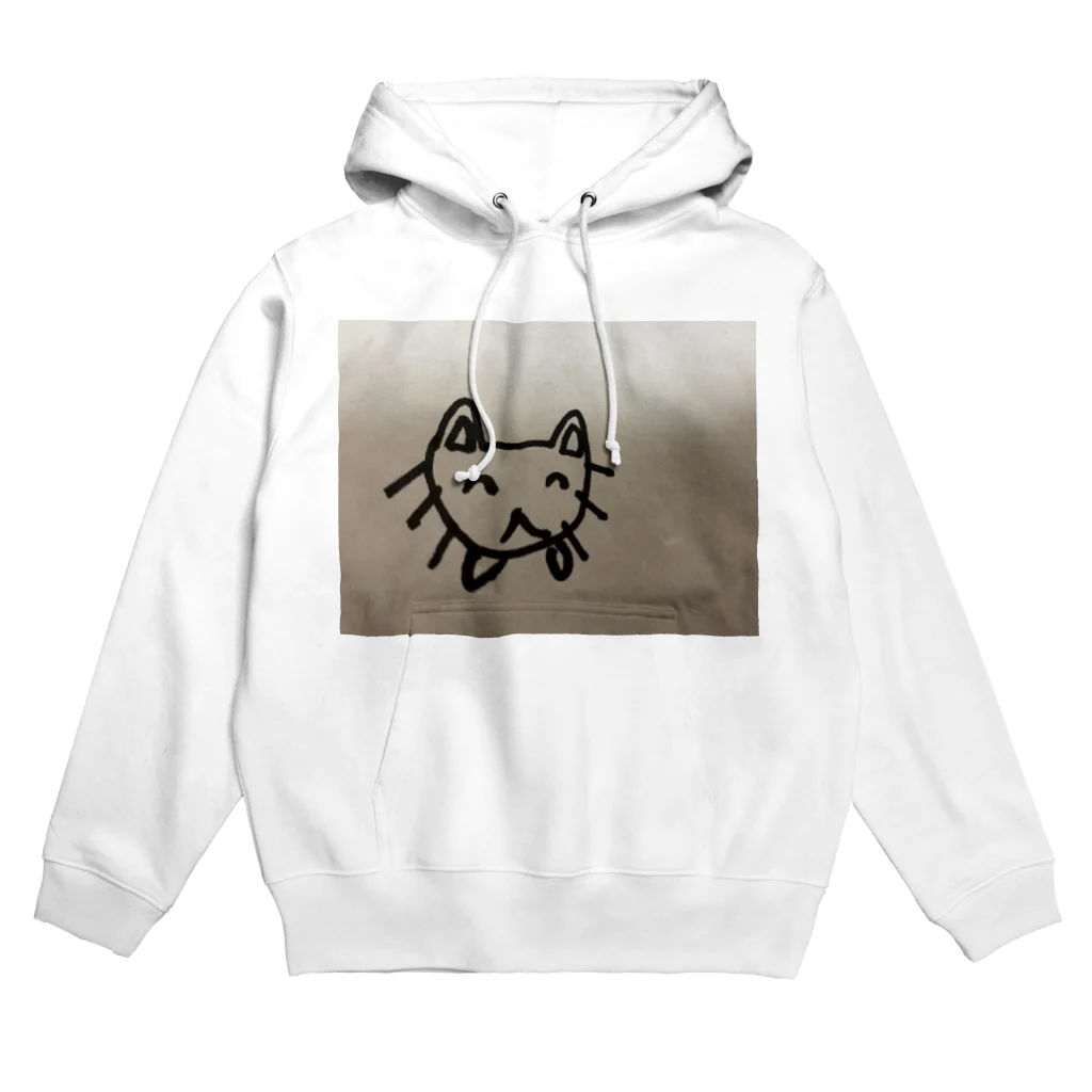  猫とワオキツネザルとモモンガ の猫 Hoodie