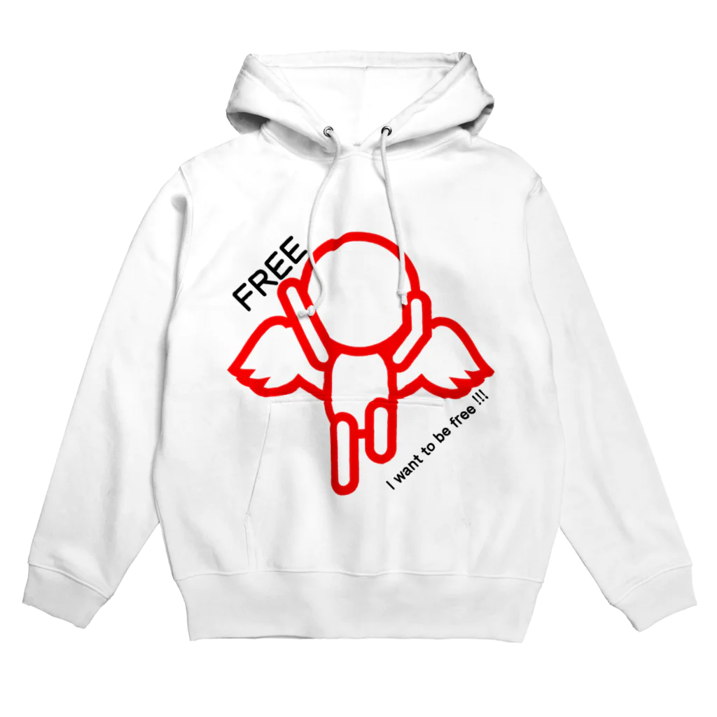 torifuのI want to be free!!! Hoodie