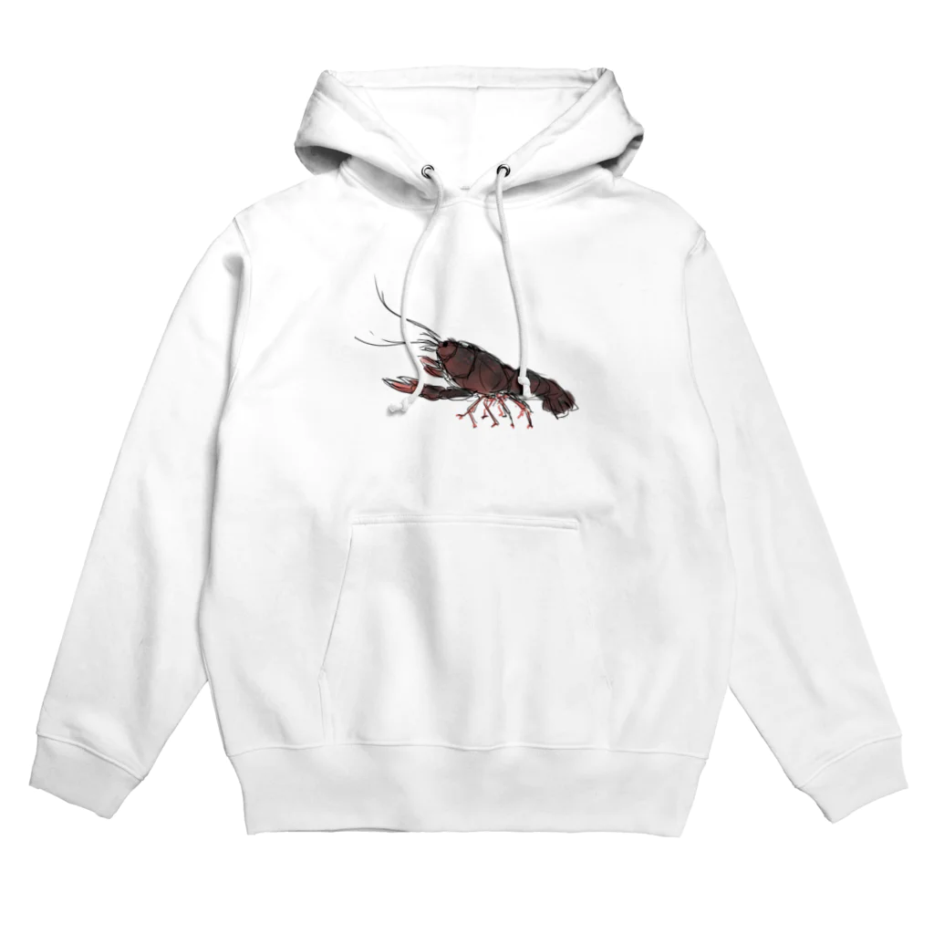 シャケのザリガニのフジハシ君 Hoodie