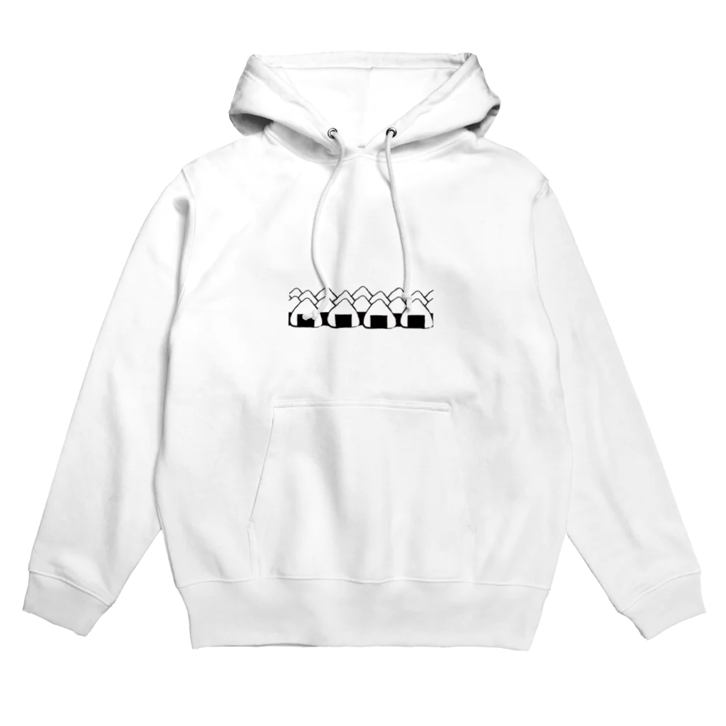 みやまのおにぎりの大群 Hoodie