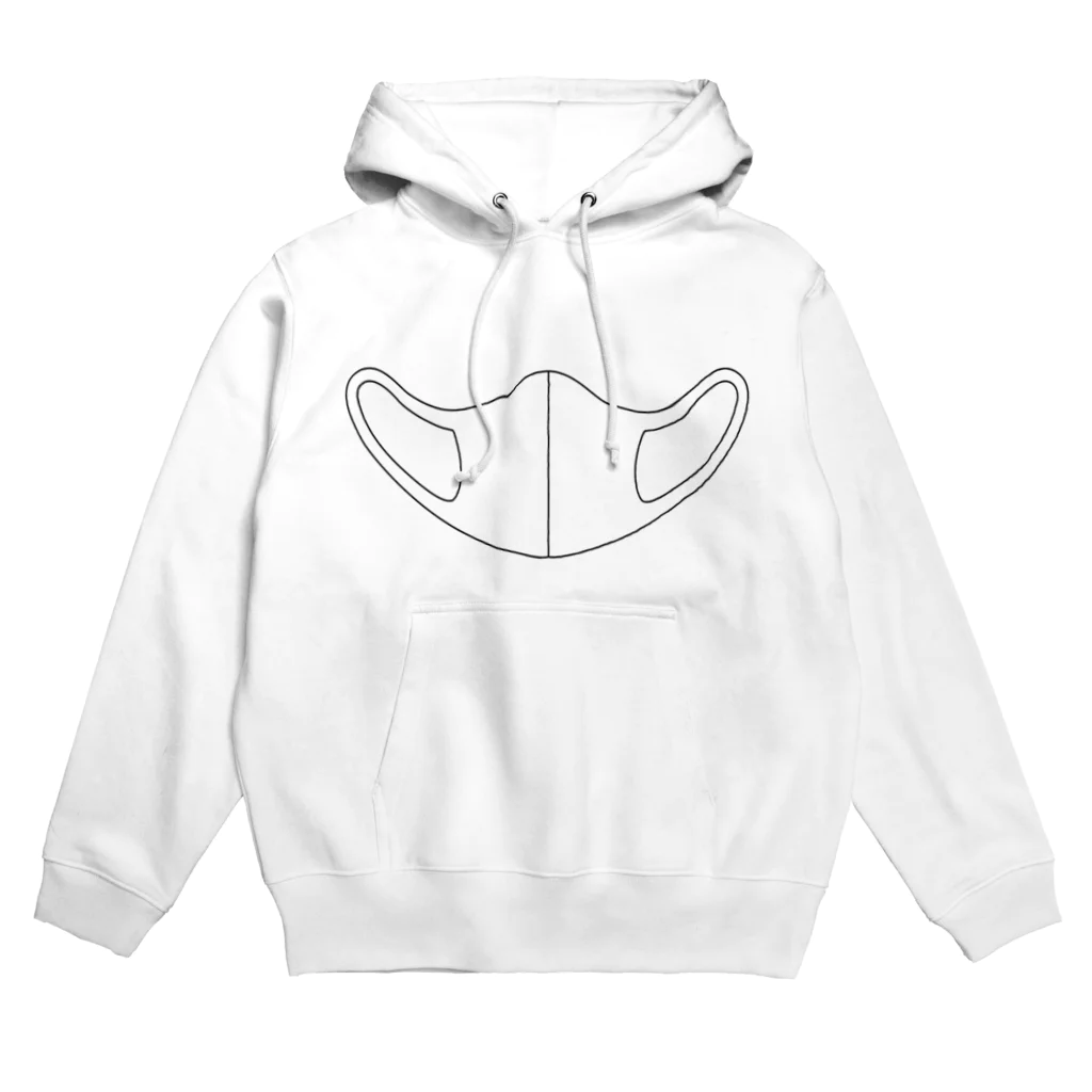 狛霧のますく Hoodie