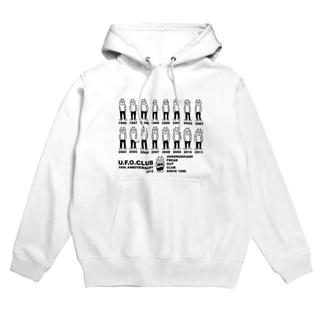 東高円寺U.F.O.CLUB webshopのU.F.O.CLUB 復刻シリーズ【16th Anniversary ver.】 Hoodie