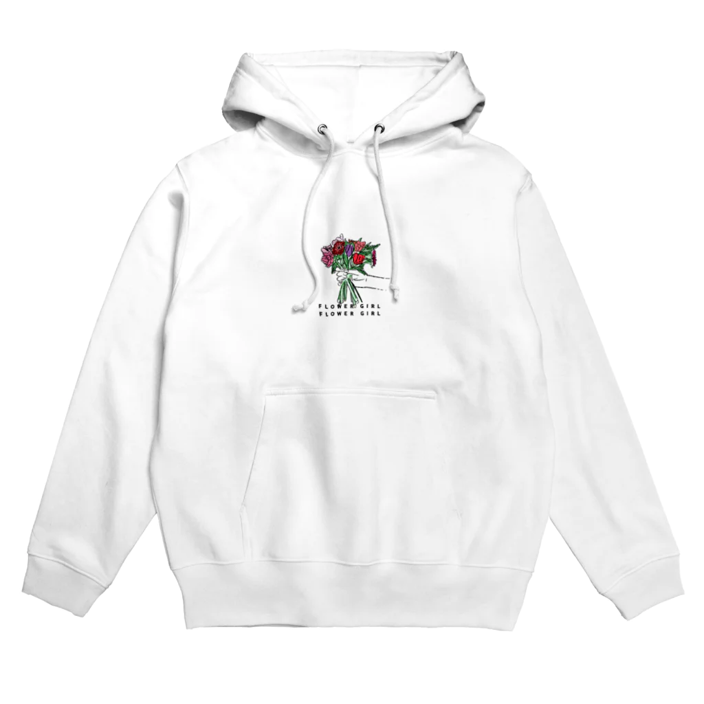 色のflower girl Hoodie