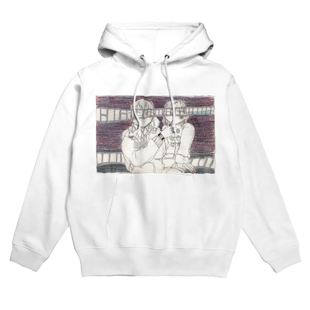 伊丹小夜の最終電車 Hoodie