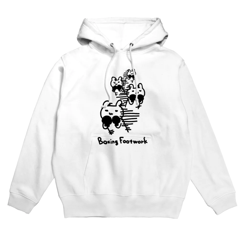 PokuStarのクマのフットワーク Hoodie