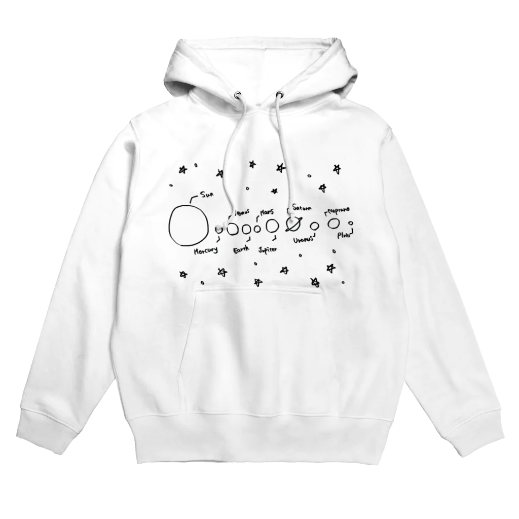 あづまめいの太陽系 Hoodie