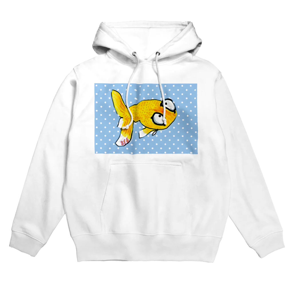 316(MIHIRO)の金魚の頂天眼ちゃん Hoodie