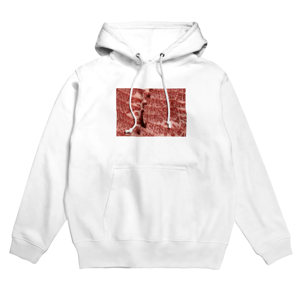 ろふの四角いお肉 Hoodie