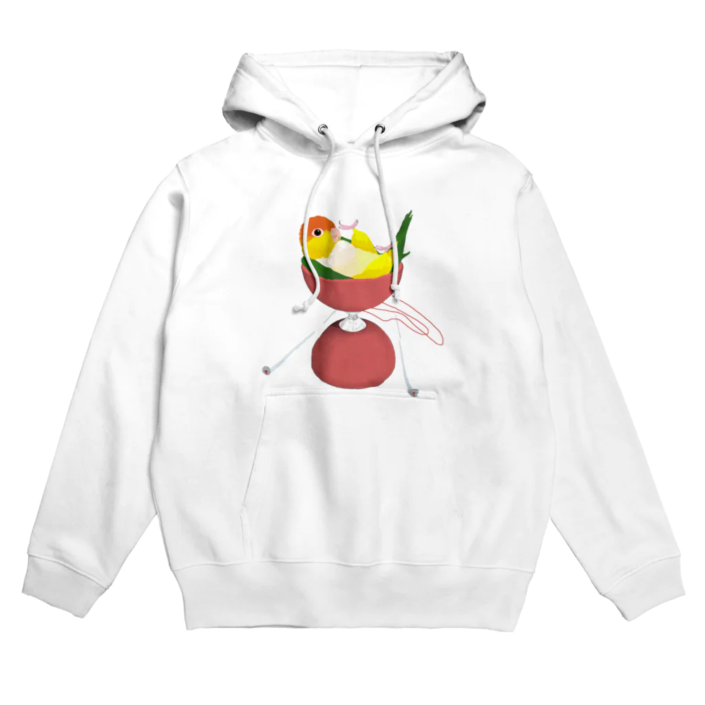 わおさきのシロハラonディア C Hoodie