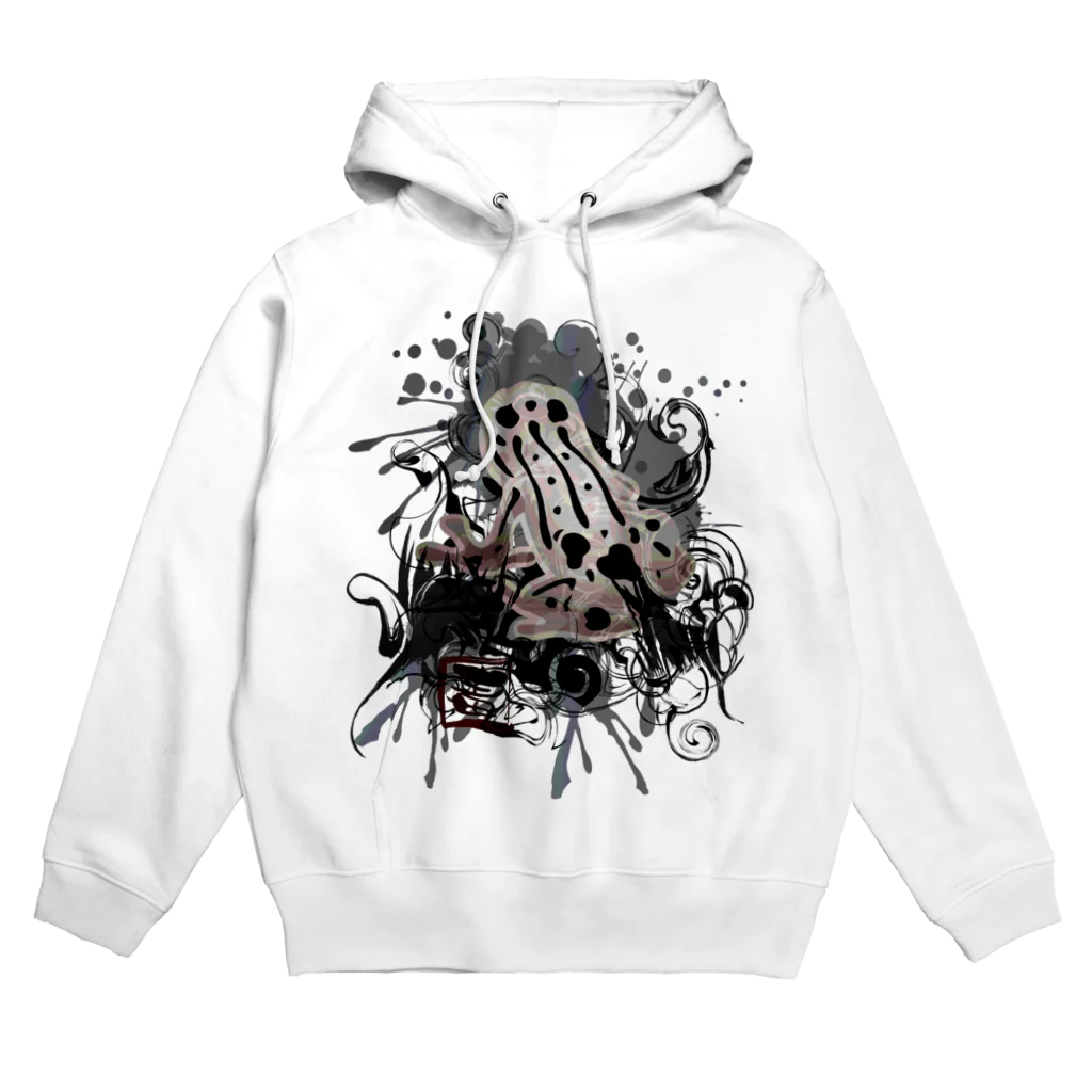 AURA_HYSTERICAのPoison_dart_frog Hoodie