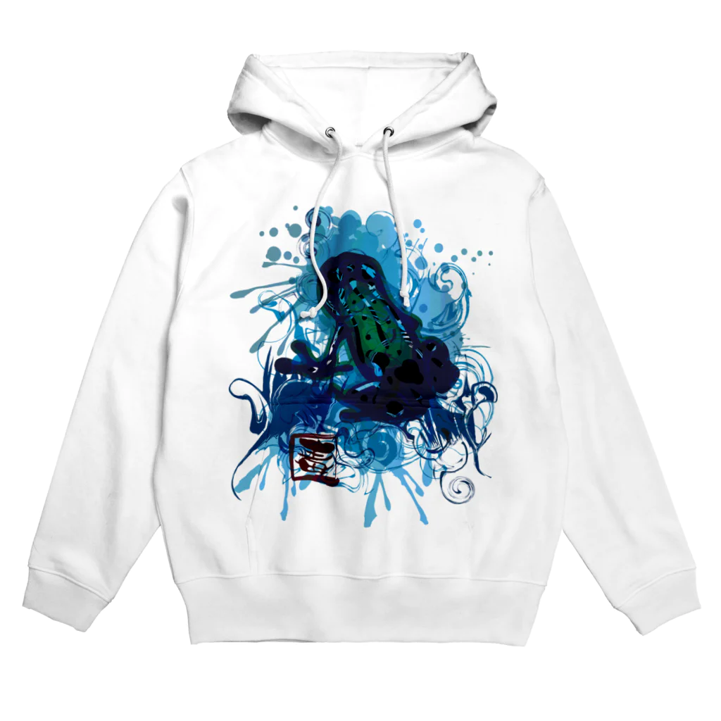 AURA_HYSTERICAのPoison_dart_frog Hoodie