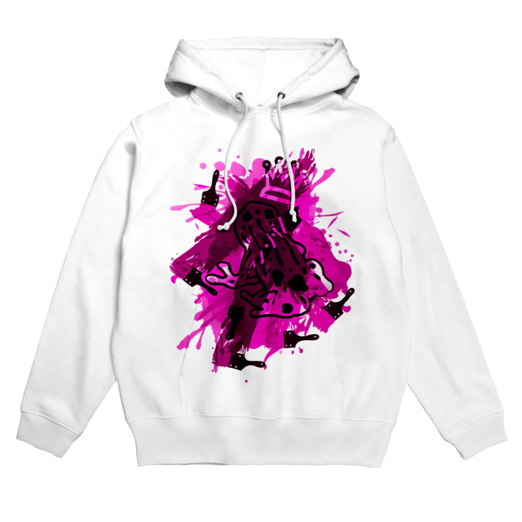 AURA_HYSTERICAのPoison_dart_frog Hoodie