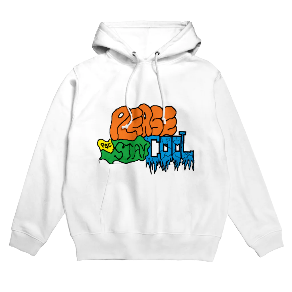 Please-Stay-CoolのPlease Stay Cool graffiti hoodie パーカー