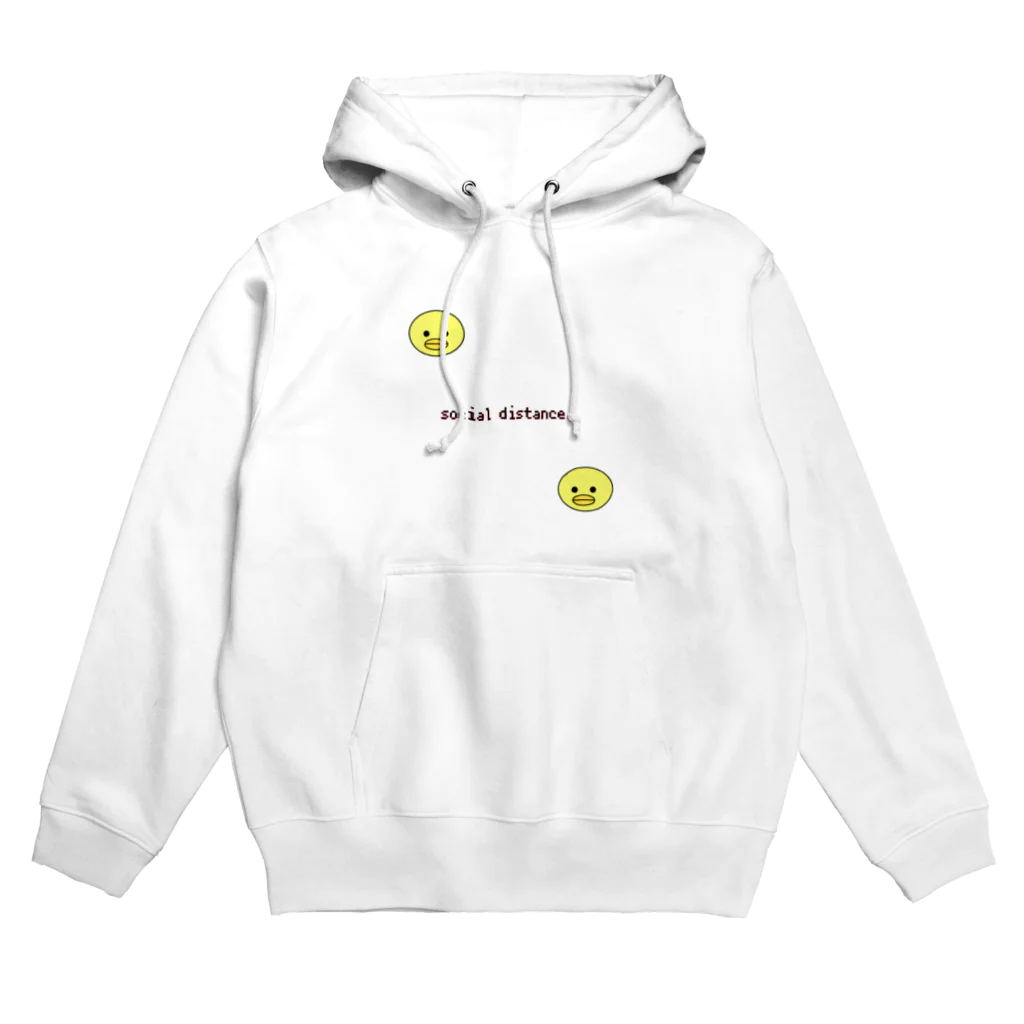 こ と り 🐣のsocial distance。 Hoodie