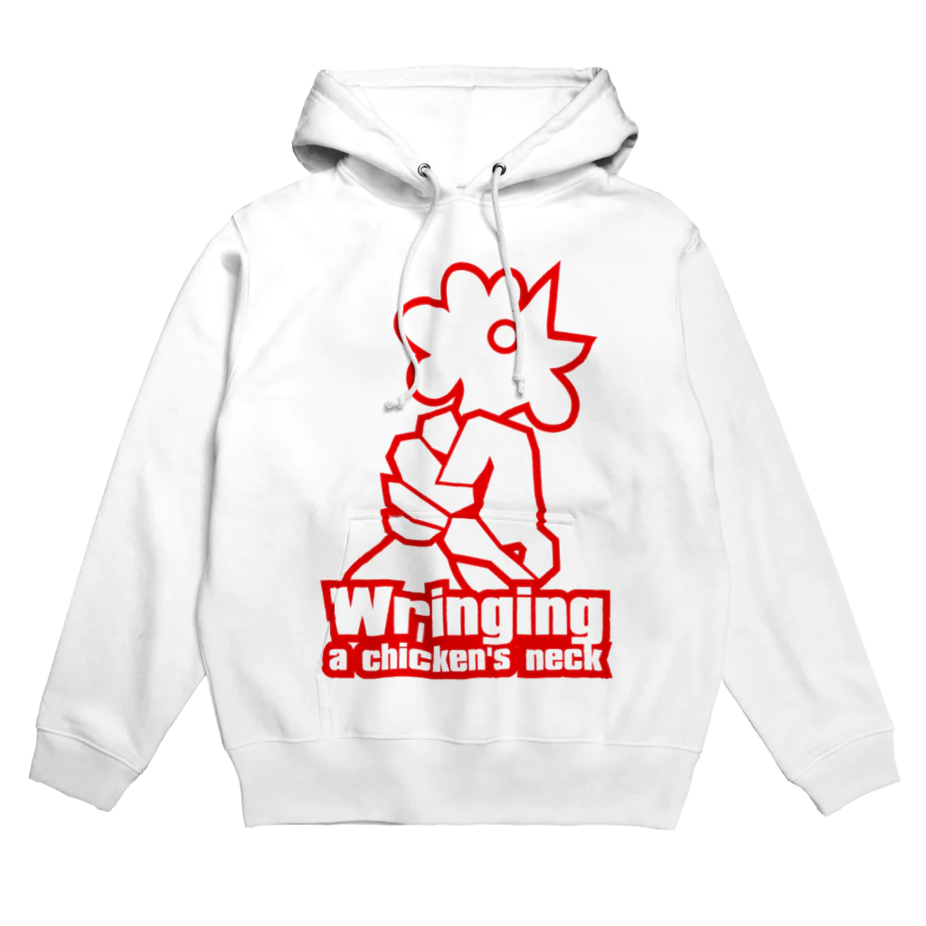 AURA_HYSTERICAのWringing a chicken's neck Hoodie